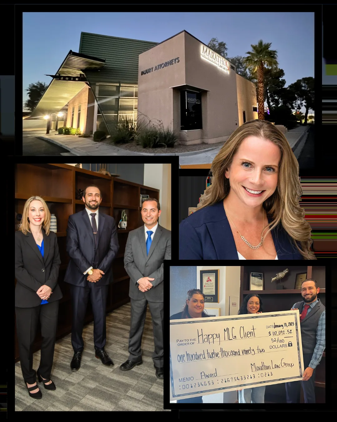 Marathon Law Group team at community events in Las Vegas